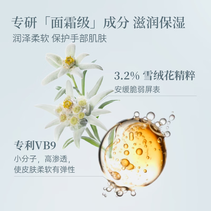 蓄光 沁水香氛护手霜单品系列30g无我之境高清大图