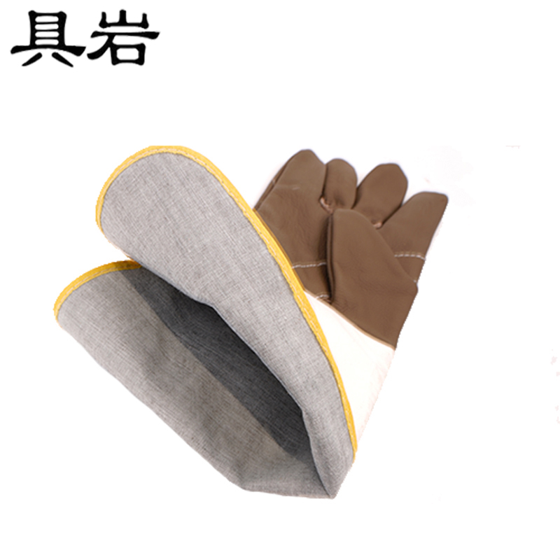 具岩 电焊手套 38cm 双高清大图