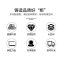 北尧长青 木质文件柜办公室资料档柜简约现代玻璃门 六门书柜