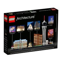 乐高(LEGO)建筑街景系列 拉斯韦加斯天际线 21047 儿童塑料积木玩具501块 12岁以上