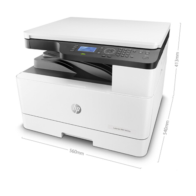 惠普(HP) LaserJet MFP M433a A3黑白激光复印机(打印扫描复印,不含输稿器)--含延长保修2个月高清大图