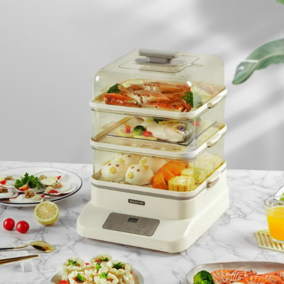 思嘉思达高格电蒸笼SKD-C0155高效导热均匀受热耐用材质轻松清洁省时省力