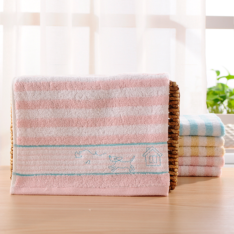 金号kingshore小方毛巾三条装rf262h100个起订