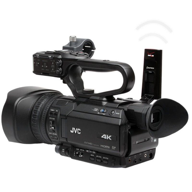 杰伟世(JVC)GY-HM200 4K手持 高清 数码 摄像机高清大图