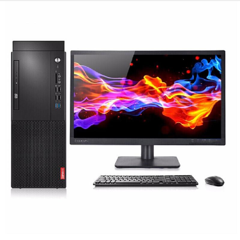 联想台式电脑启天M430(I5-10500 8G 1T Win10 21.5寸显示器 高性能主流办公三年保 新品)