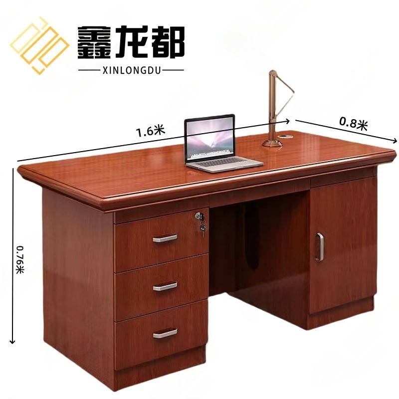 鑫龙都办公桌 职员桌高清大图