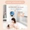 海尔(Haier)XQGM30-BX796U1迷你壁挂洗衣滚筒机 甩干机3KG 防过敏杀菌
