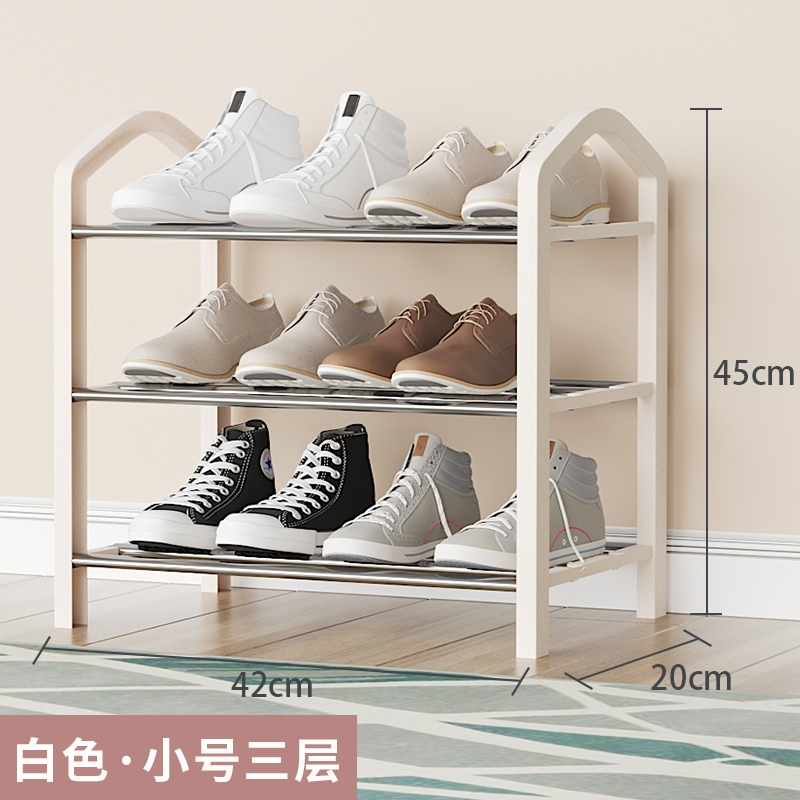 定制简易鞋架子家用经济型放小门口收纳神器多层防尘鞋柜宿舍室内好看