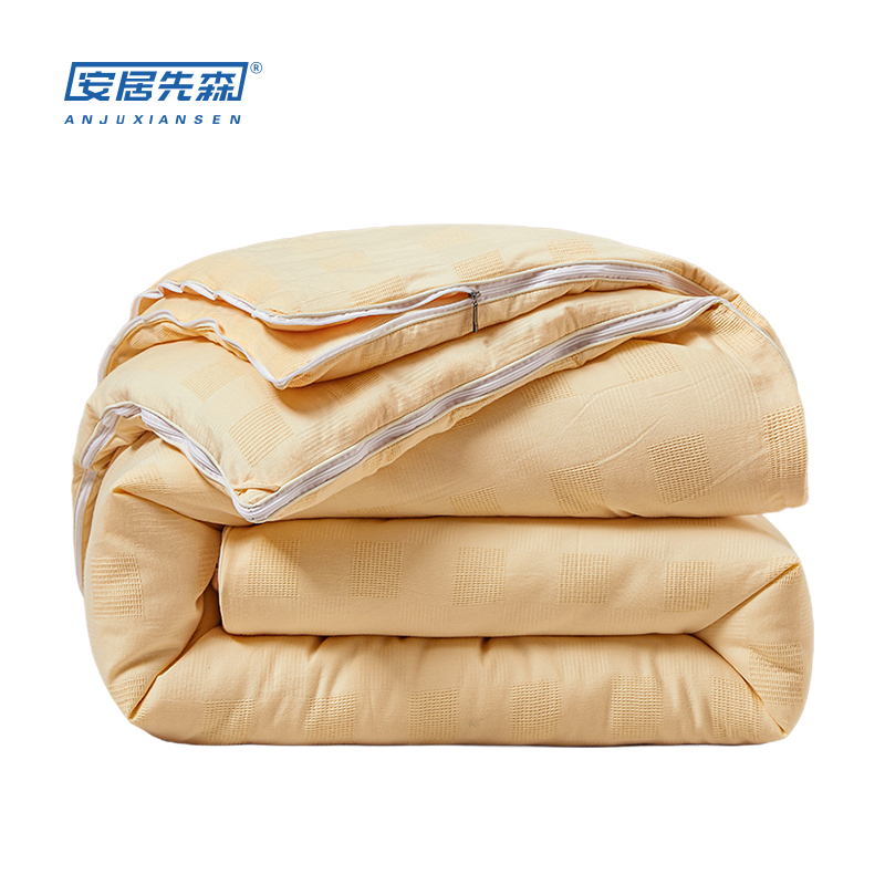 安居先森ANJU260208冬春两用子母被两用全棉面料A类 150*200cm 1件/条(计价单位：条) 黄色 黄色 1.5*2.0m