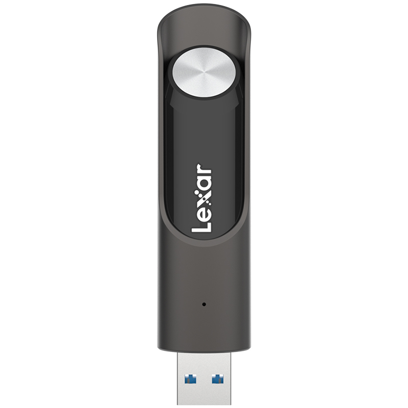 雷克沙(Lexar)P30 U盘512GB USB3.2Gen1固态金属优盘 读速450MB/s高速传输 商务办公闪存盘