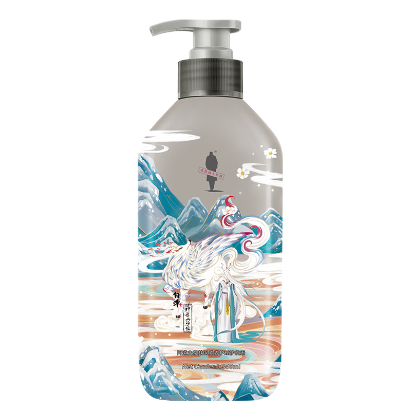 阿道夫茶麸养护理专研深养护发素350ml-山海经高清大图