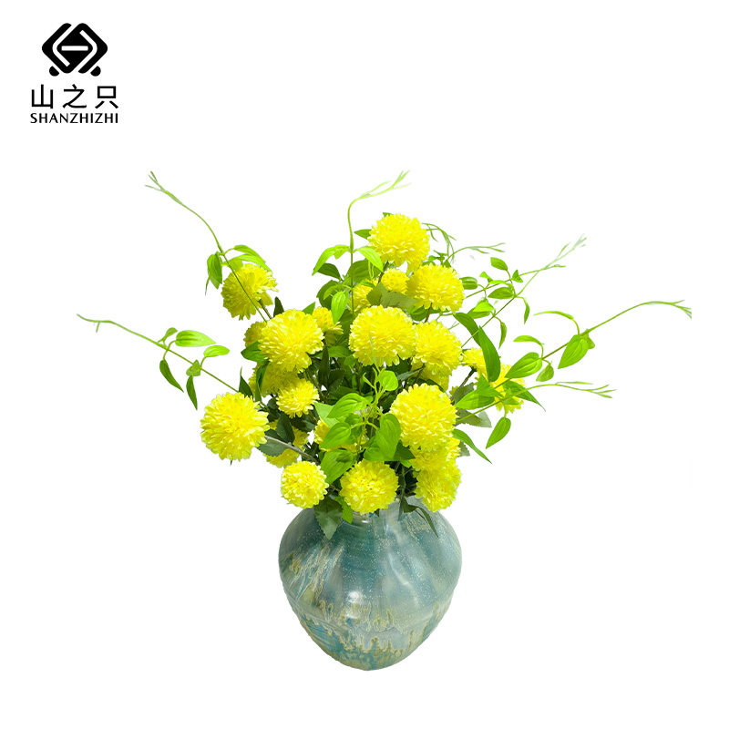 山之只 创意小雏菊仿真花艺 45*60cm 个高清大图