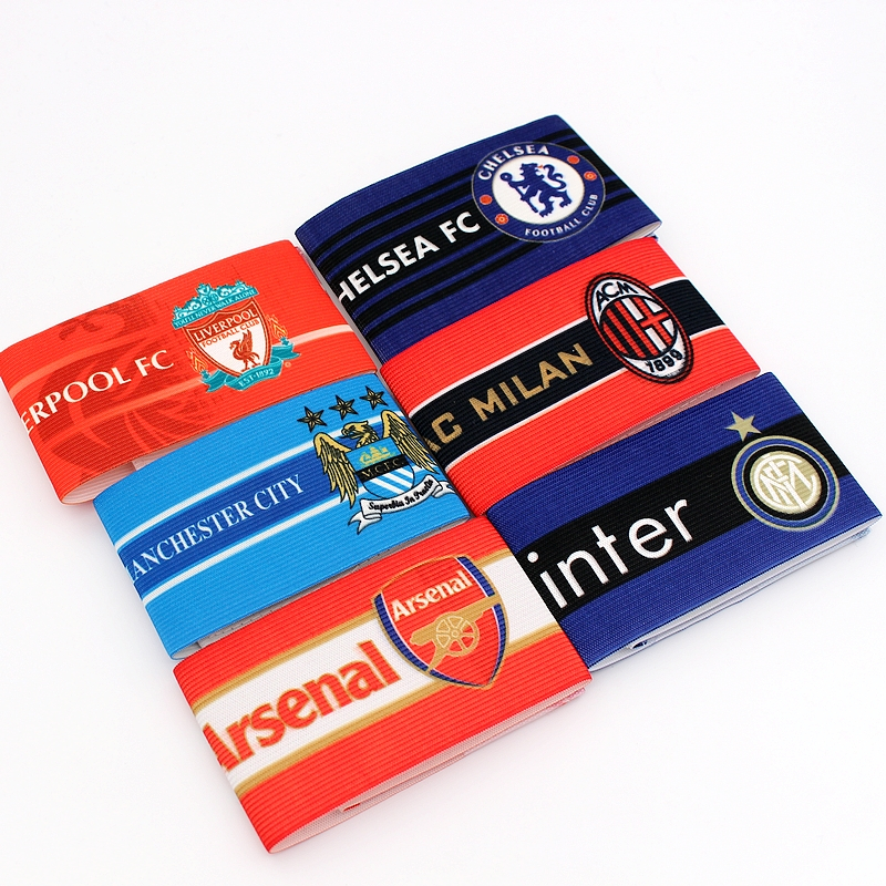 足球迷用品米兰尤文图斯国安巴萨皇马法国巴西球队队长袖标报价_参数_