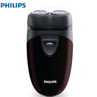 飞利浦(Philips) PQ206/18 电动剃须刀 干电池供电(非充电剃须刀)双刀头 刀头水洗 旋转式 自动研磨刀片