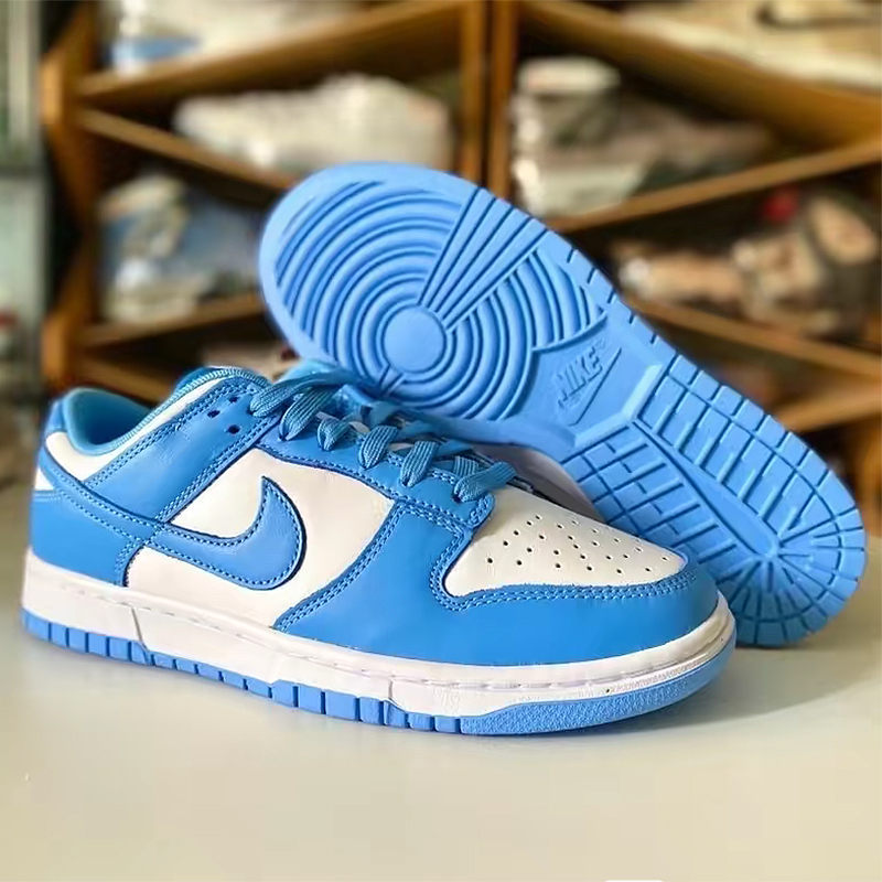 [潮鞋推荐]nike dunk low retro大学蓝北卡白蓝休闲低帮板鞋dd1391