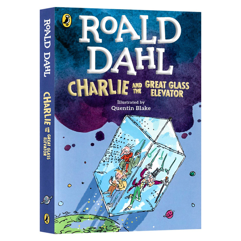 玻璃电梯英文原版小说charlieandthegreatglasselevator儿童>800_800