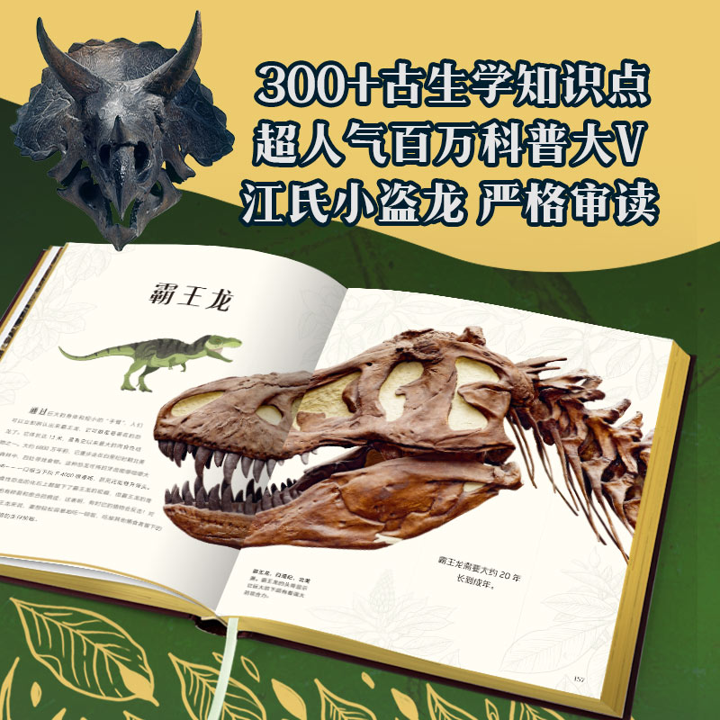 DK远古生物大发现 [正版]4岁+DK远古生物大发现 安苏亚钦萨米图兰著 超人气科普大V江氏小盗龙审校 值得珍藏的古生物高清大图