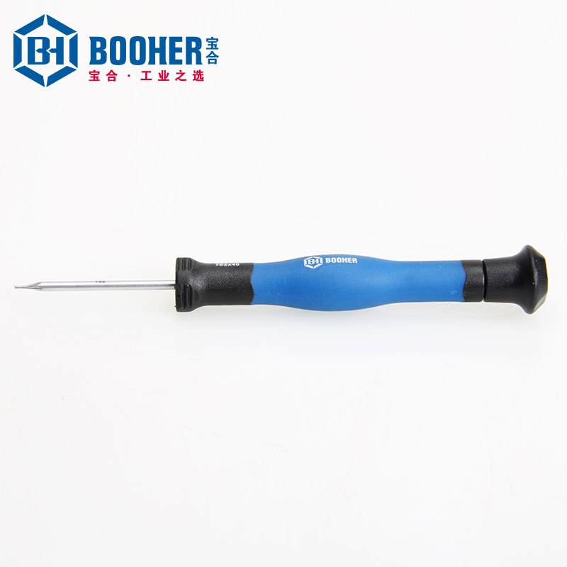 Booher宝合工具双色柄五角精密螺丝批