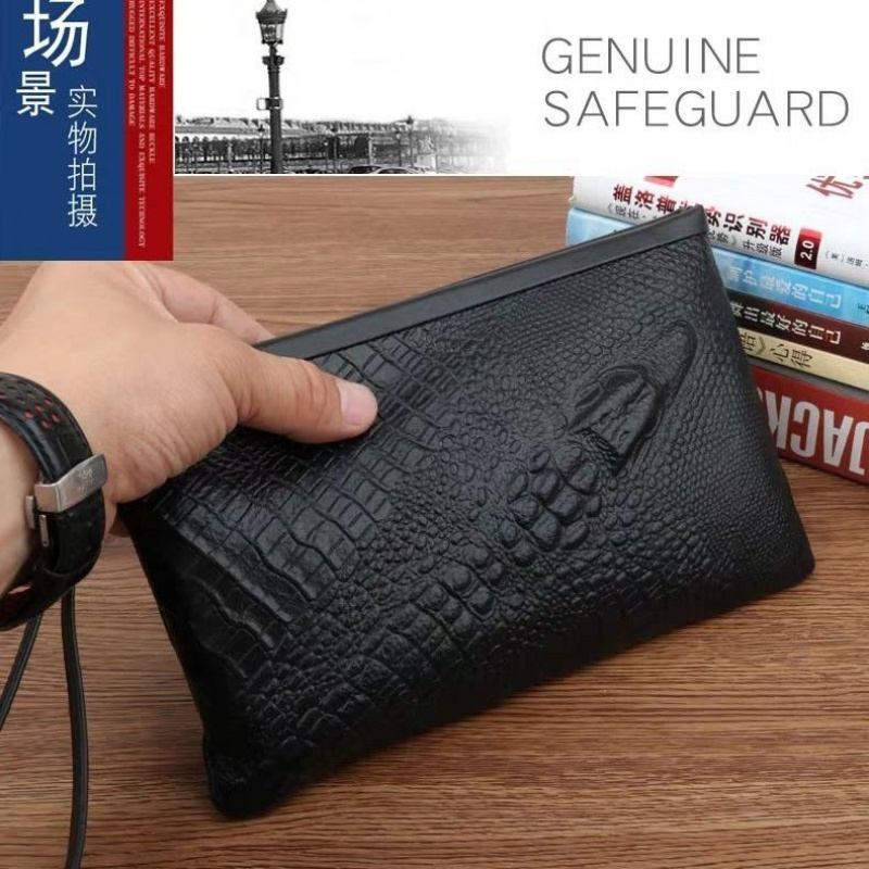 男士手包皮大容量手拿包男休闲手包手抓包钱包