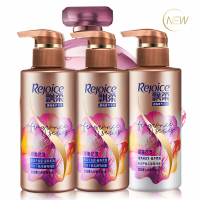 飘柔（Rejoice）甜美花漾香氛洗发露300ml×2+润发乳300ml洗发水护发素王俊凯同款
