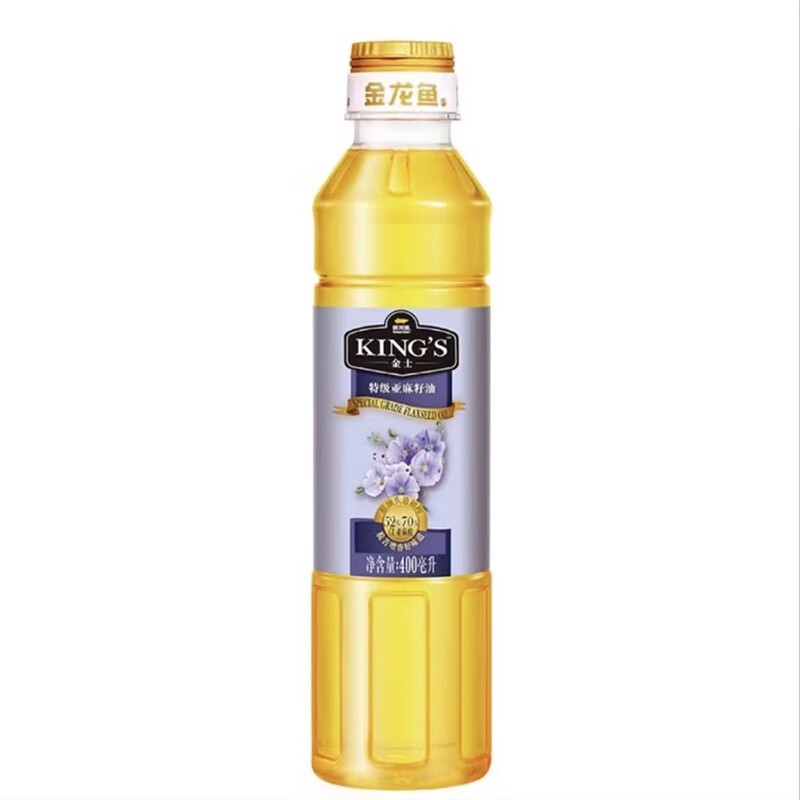 金龙鱼KINGS 特级亚麻籽油 400ml