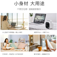 Geek Aire迷你暖风机小型取暖器电暖器500W 吃鸡手游暖手神器公室宿舍电暖风暖手宝 冷暖两用倾倒断电家用小太阳