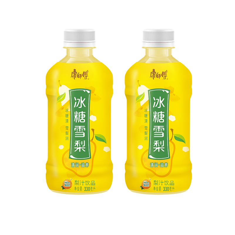 康师傅冰糖雪梨330ml*6瓶整箱下午茶饮料解渴饮品夏日果汁水高清大图