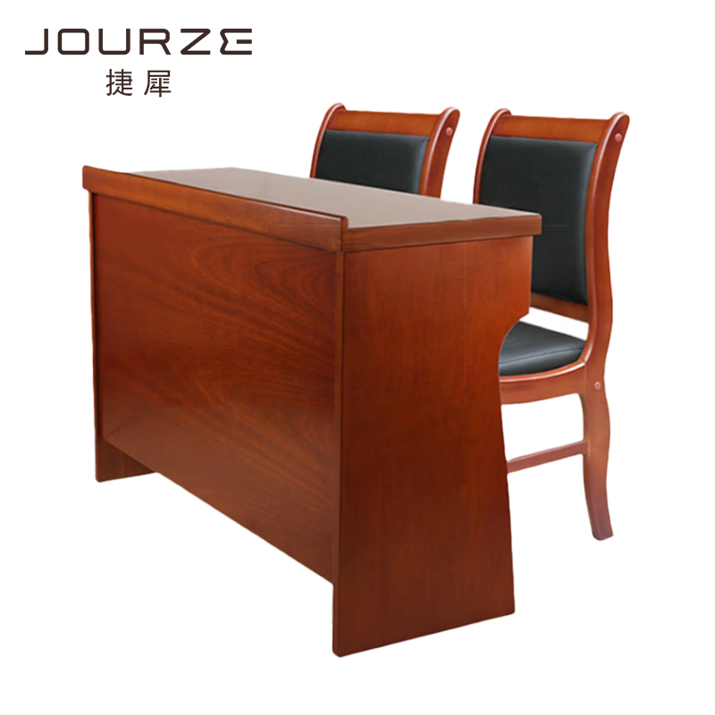 捷犀 办公桌 120*40cm/套高清大图