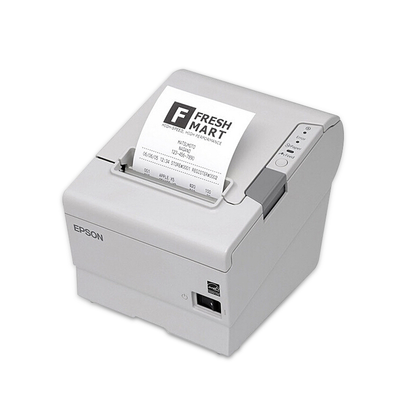 爱普生epsontmt86l88iv热敏打印机支持黑标定位电影票彩票可用商场