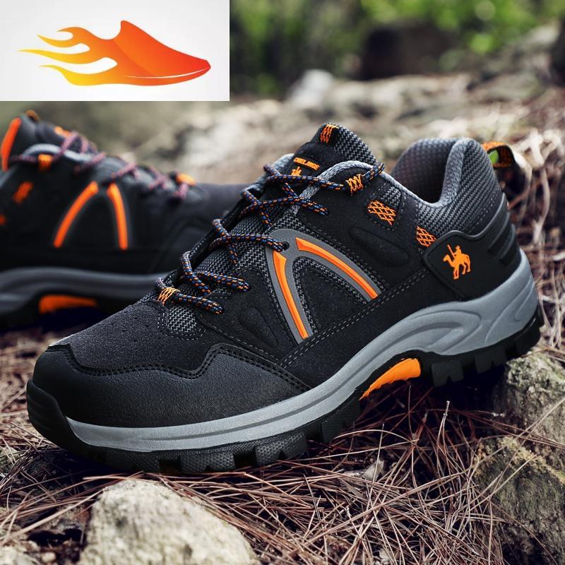 fishbasket秋冬季男士情侣鞋登山鞋户外鞋中年爸爸鞋旅游鞋子男鞋休闲