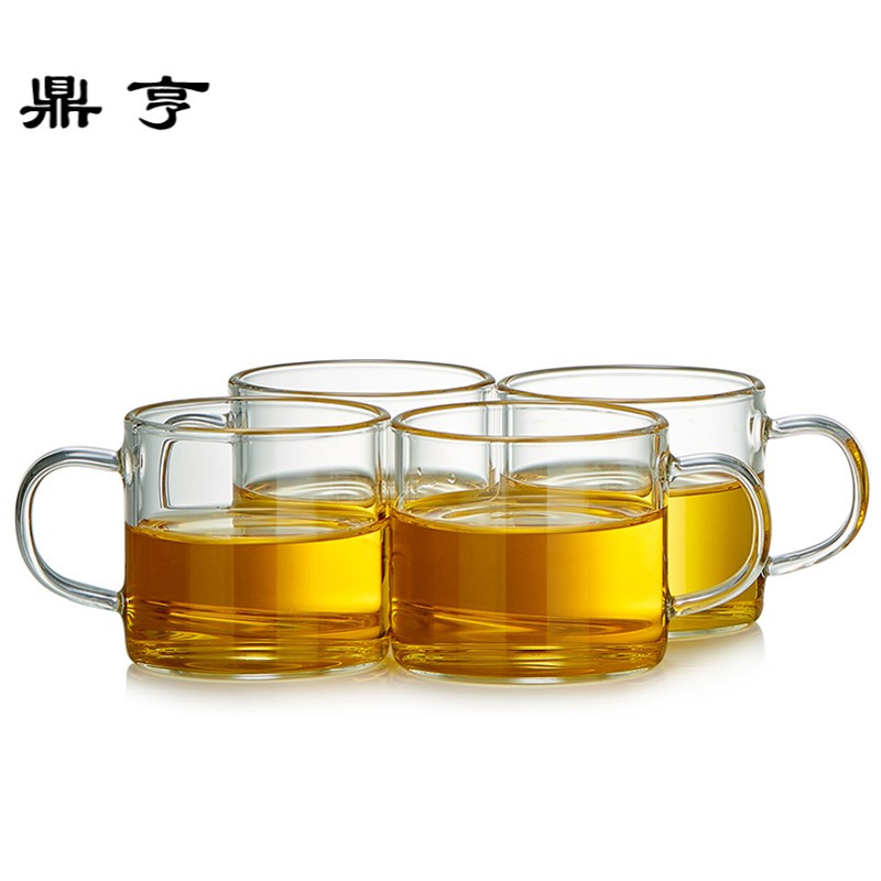 鼎亨玻璃茶壶加厚过滤泡茶壶耐高温花茶壶家用茶盘功夫茶具套装