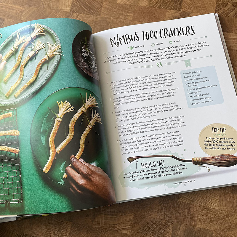 [正版]哈利波特烘焙食谱 英文原版 The Official Harry Potter Baking Book 精装彩高清大图