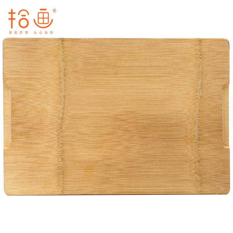 拾画 整竹砧板 2公分厚切菜板 竹案板（40*28*2.0cm）SZ-6172