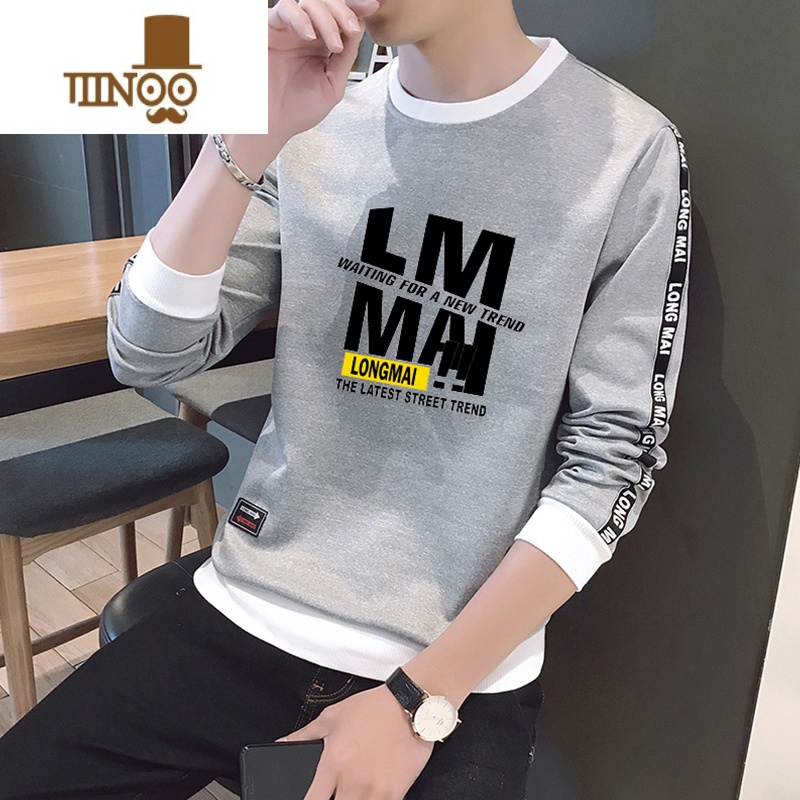 YANXU薄款卫衣男士2023年夏天款潮牌外套长袖上衣潮流夏季宽松休闲男装