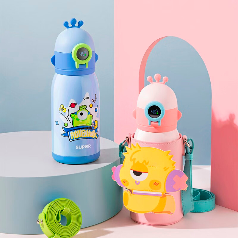 苏泊尔保温杯600ml赛跑冠军系列KC60KG209(颜色随机)高清大图