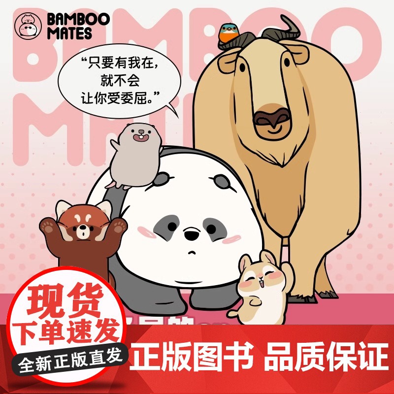 每天都想见到你 BAMBOOMATES 著 原漫竹鼠和竹熊 治愈故事 暖萌治愈 年轻人情感输出 条漫 动漫高清大图