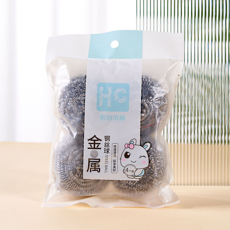 宏创优品钢丝球 4只装*2包