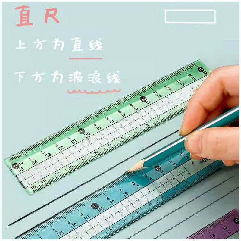 圆规尺子套装可爱三角尺学生文具用品直尺三角板小学生套尺学生用图片