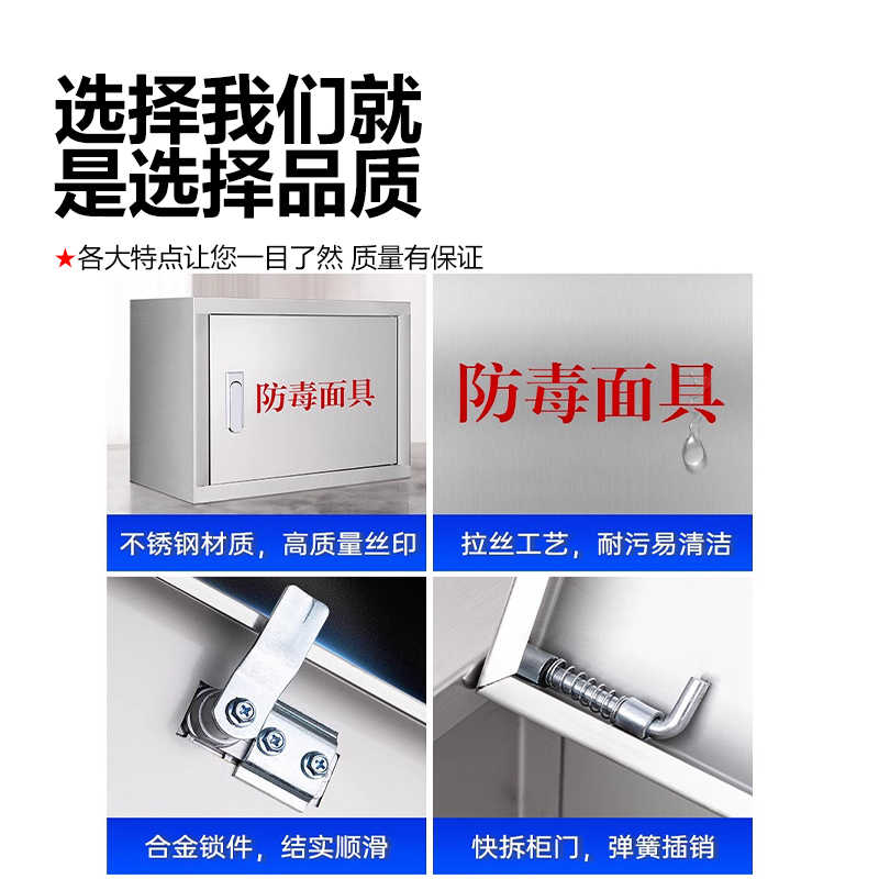 鑫睿辉 防毒面具箱 400*300*200mm 台高清大图