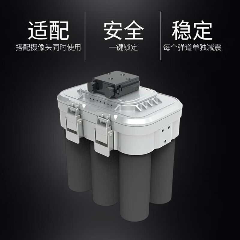 SOZYIN数智元 38mm发射器LSP386P-400 满载6发减震稳定 适配大疆 DJI 经纬M400行业无人机高清大图