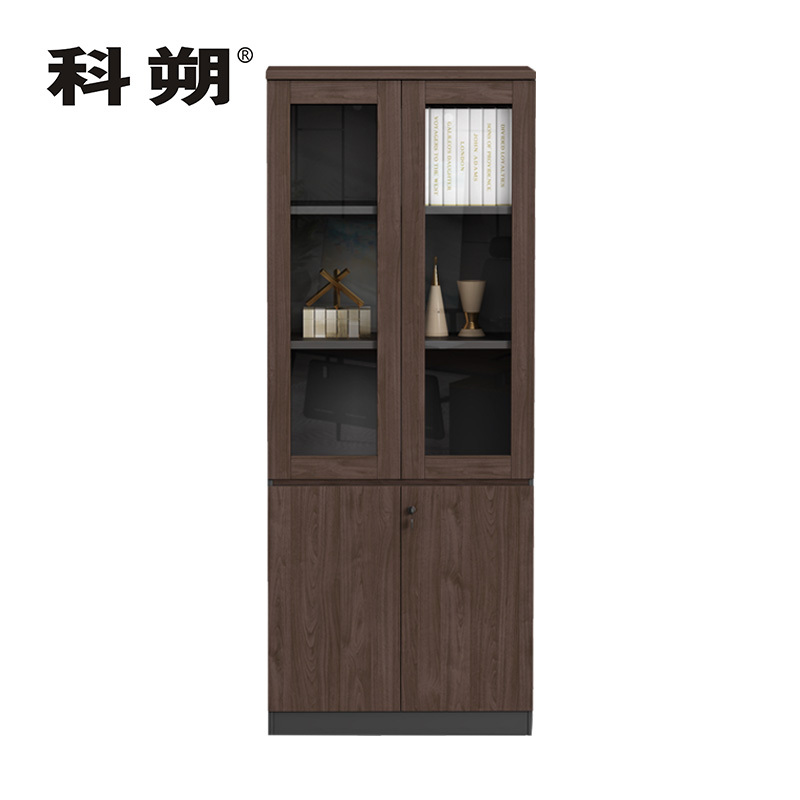 科朔 两门文件柜 资料柜 木质办公文件 柜职员书柜 办公柜 KSF2051