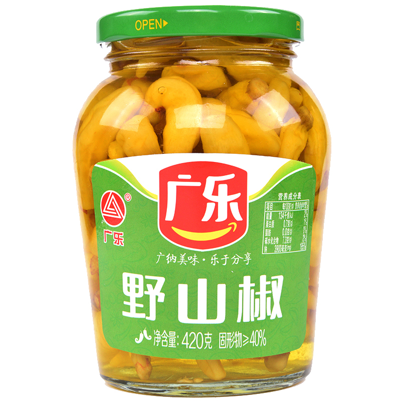 广乐野山椒商品评价您没有填写评价内容