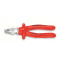 凯尼派克 KNIPEX 02 07 225225mm省力型钢丝钳(镀铬头,浸塑绝缘手柄,1000V)