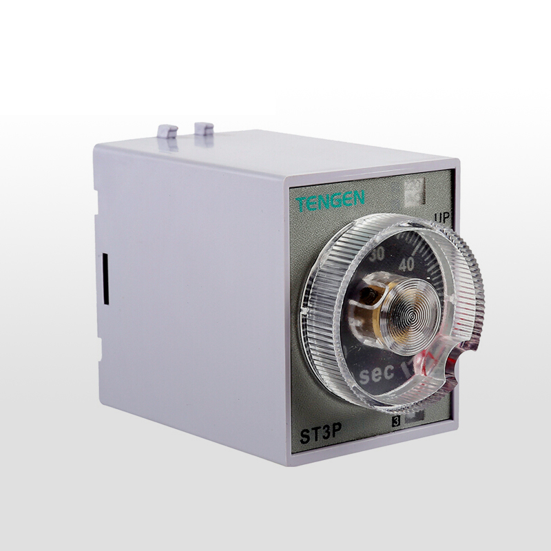 天正电气ST3P导轨安装式24VDC 5A 0.5s/5s/30s/3min 2C/O 03040160016时间继电器
