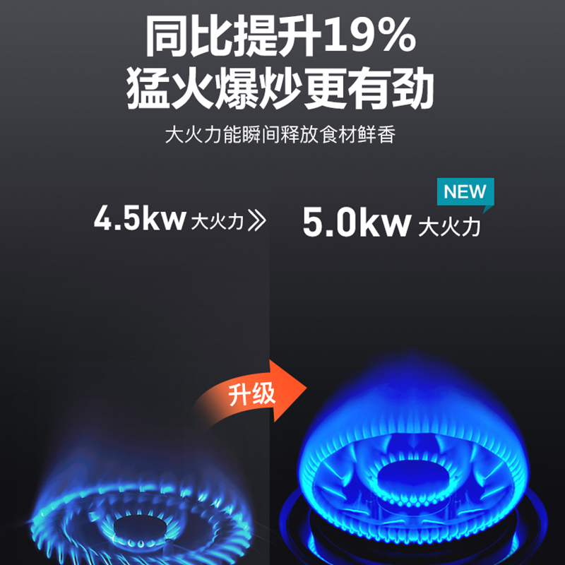 GUJIA顾家G100一米大尺寸集成灶蒸烤一体家用大吸力油烟机环保灶