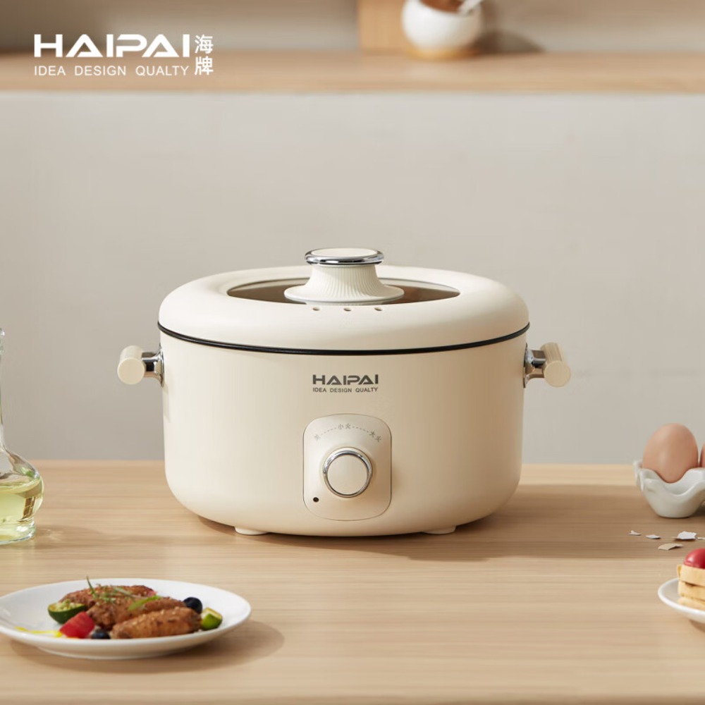 海牌(HAIPAI)5L容量家用多功能电火锅HP-D501C高清大图