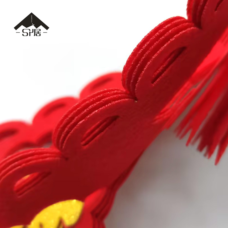 三人居福字拉花3米可定制SRJLH020高清大图