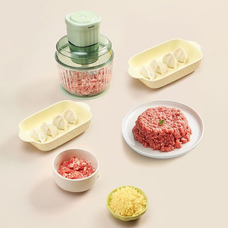 科西多功能料理搅拌机打肉机饺子肉馅蒜蓉机CJ-S1 2L