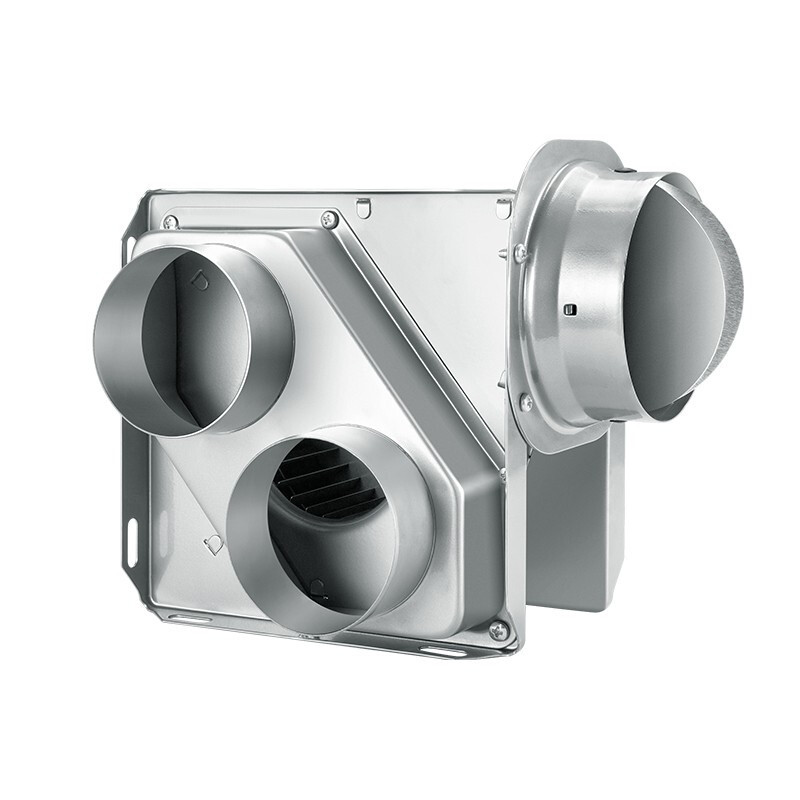 艾美特airmate新风系统家用分体式管道送风机新风机换气扇排气扇强力