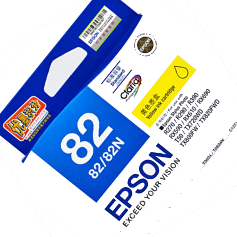 爱普生(EPSON) 黄色 原装 墨 盒 T0824 C13T112480 (单位:盒)